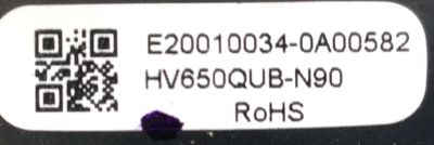 MAIN PARA SMART TV VIZIO 4K RESOLUCION (3840 x 2160) NUMERO DE PARTE 262711 / 262709 / T.SX7.U751 / 3TE65BBV0034 / TM19CDA1LG / MODELO V655-H9 LINIZC / V655-H9 - Imagen 3
